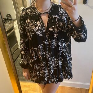 Free People Floral Swing Dress